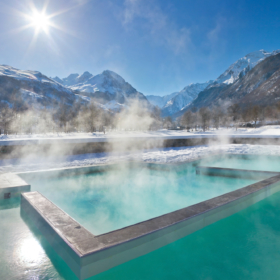 Gers campsite, Whakalodge, Balnéa Thermal Spa Bath, Japanese baths © Vent d\'Autan, Ch. Boutet