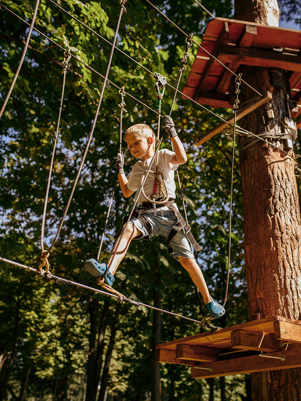 Camping Gers, Whakalodge, accrobranche