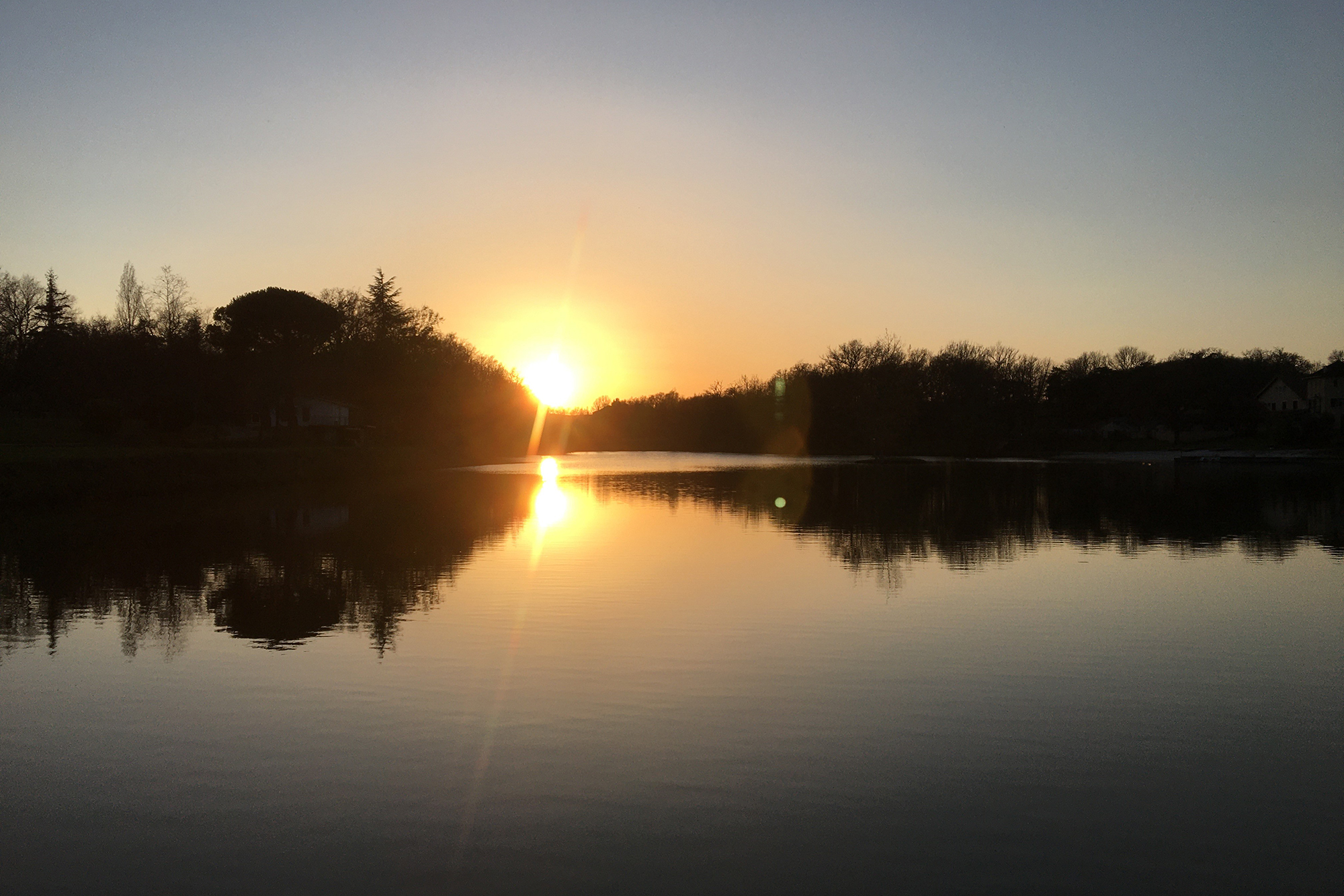 Camping Gers, Whakalodge, couché de soleil
