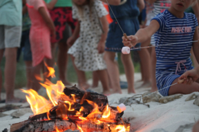 Camping Gers, Whakalodge, chamallows grill&eacute;s