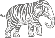 elephant-zebre